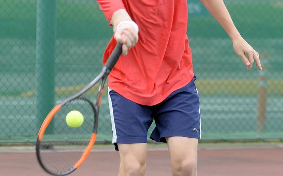 Nile C. Kinnick senior Daniel Posthumus was a Far East singles quarterfinalist a season ago.