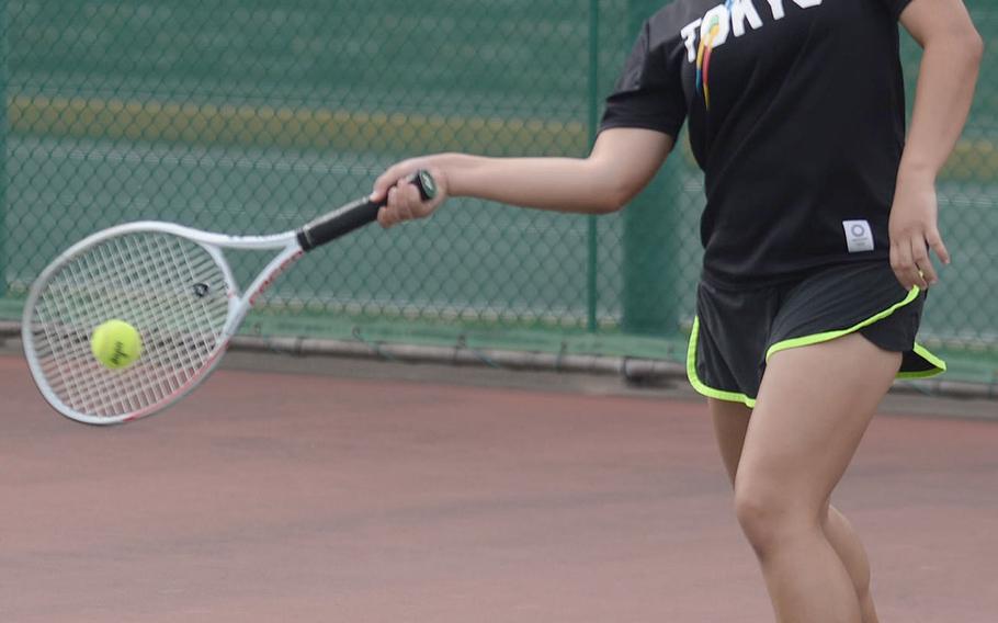 Nile C. Kinnick senior Amary-Gail Perfecto was a Far East doubles quarterfinalists a season ago.