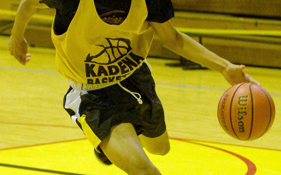 Senior Tristan Higginson transferred from Kubasaki to Kadena.