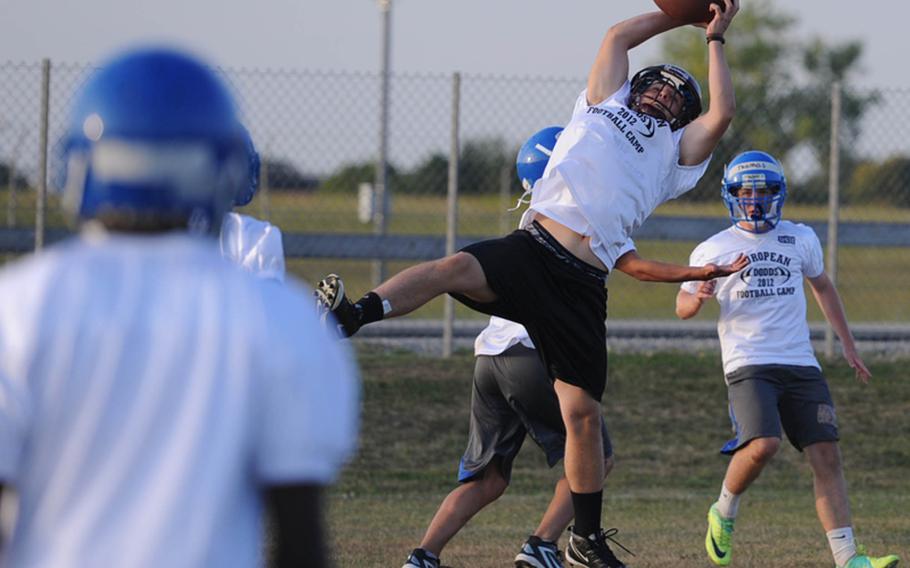 A seven-on-seven tourney was on tap for Aug. 13 and Aug. 14  at the DODDS European Football Camp in Ansbach, Germany.
