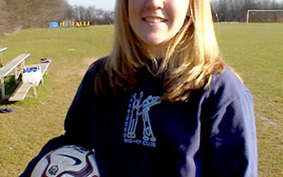 Brenna Gallagher of London Central High School.