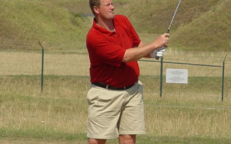 Michael Stanley, of Naples, Italy, shot a tournament-best of 67 in Tuesday&#39;s first round and went on to win the 2003 Army Europe Golf Championships at Kitzingen Golf Club in Germany by four strokes.