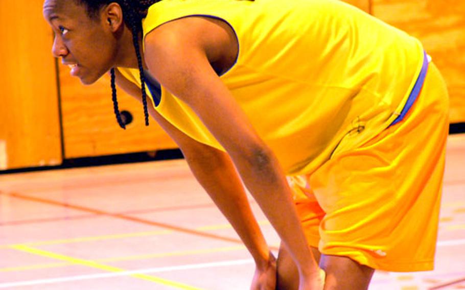 Ansbach&#39;s Brittney Britton is averaging 19.2 points a game for the Cougars this season.