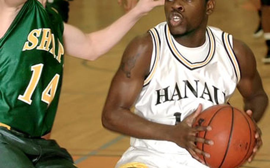 Perry Cannie was one of two players from Division II champion Hanau selected to the first team.