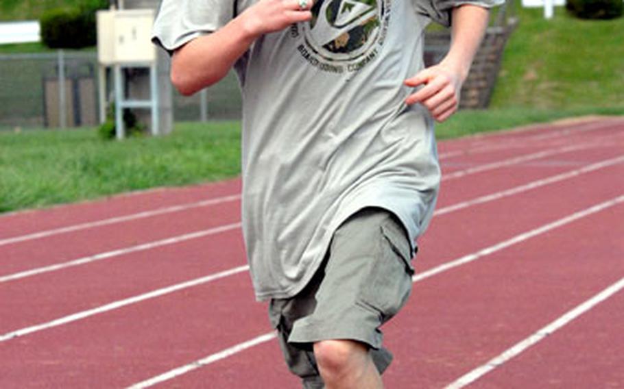 Zama American junior Kevin Blackburn returns from last year&#39;s All-Far East cross-country team.