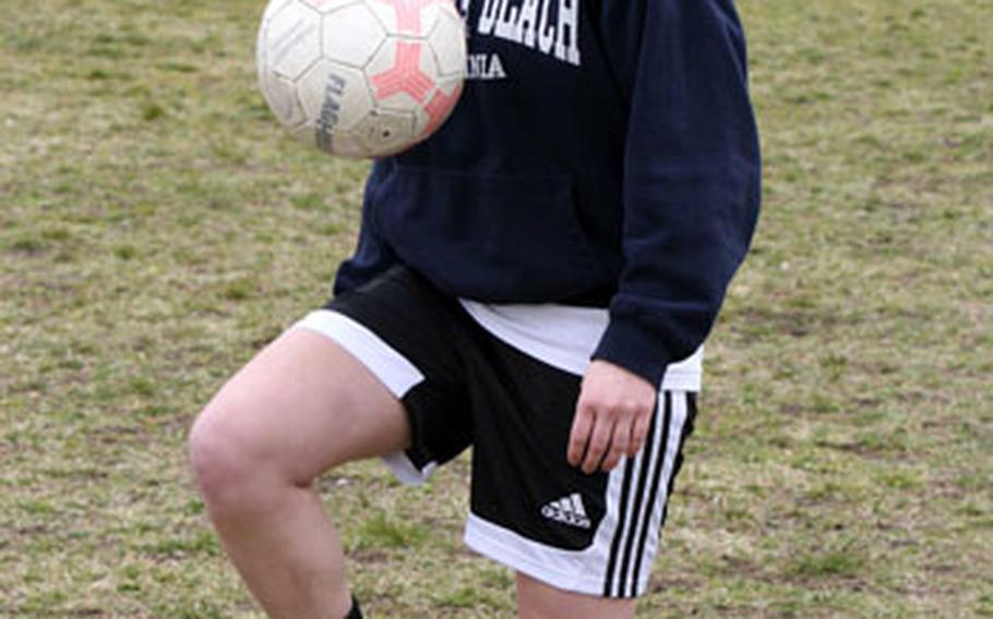 Junior striker Aubrey Ashliman, who scored 58 goals as a freshman and sophomore before missing much of last season after knee surgery, is looking forward to getting back on the pitch for the Trojans.