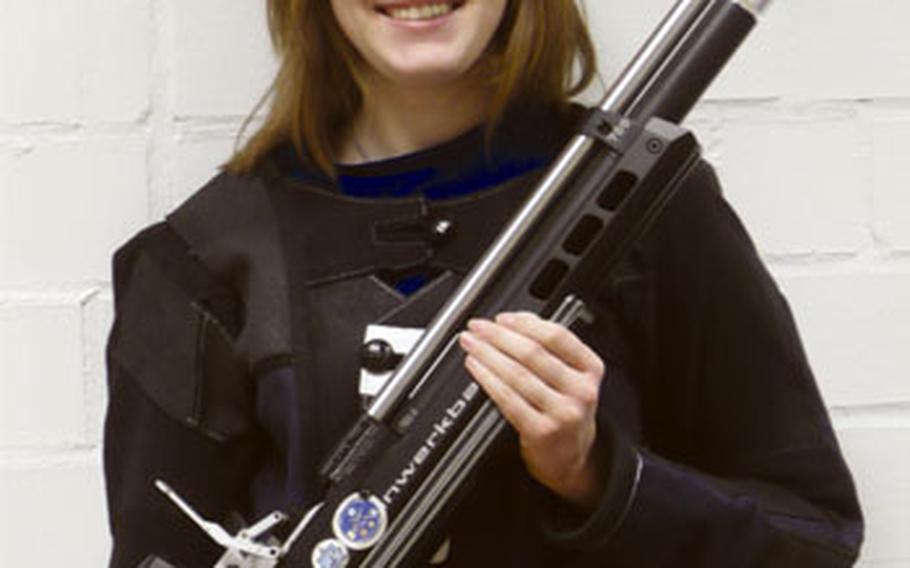 Patch’s Christina Lowry, who fired a DODDS-Europe season-high 288 out of 300 last week, will lead the Panthers to the European marksmanship championships Saturday at Hohenfels High School.