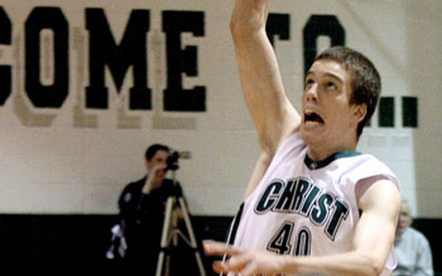 Marshall Plumlee of Christ School in Arden, N.C., is one of the buggest names — and players — on the U.S. basketball team that will be competing in the international Albert Schweitzer Tournament in Mannheim, Germany, in April.