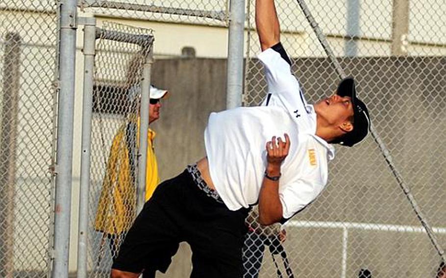 Kadena Panthers junior Arlo Taylor, the Okinawa Activities Council's singles and doubles champion, is the No. 3 boys singles seed entering the Far East High School Tennis Tournament Nov. 8-11 at Kadena Air Base's Risner Tennis Complex.