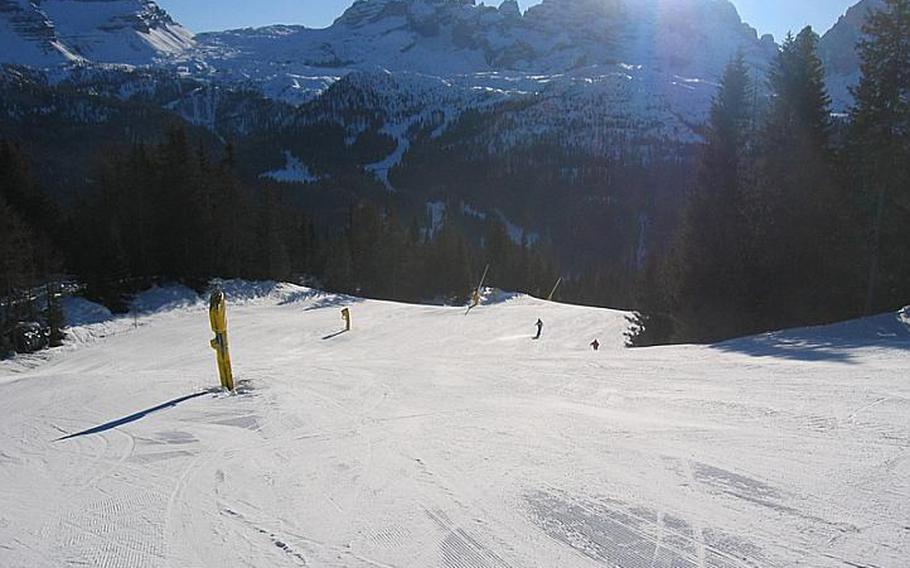 The famous Tre-3 World Cup run at Madonna di Campiglio will be just about empty during Italy's early season ski specials.