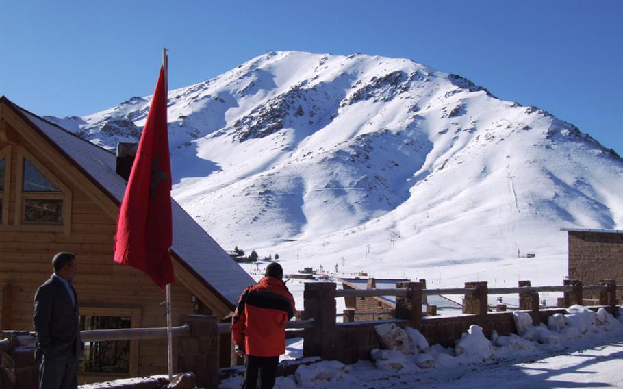 The Oukaimeden ski area is small, just 15 miles of slopes, but is still one of the largest resorts in Morocco. Locals would like to see it develop more without destroying its natural look.