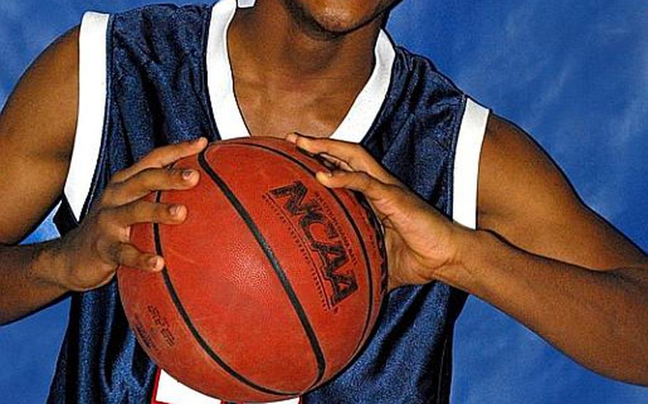 Menwith Hill basketball player Chris Jackson has averaged 15 points, eight rebounds, five assists and five steals, per game this season.