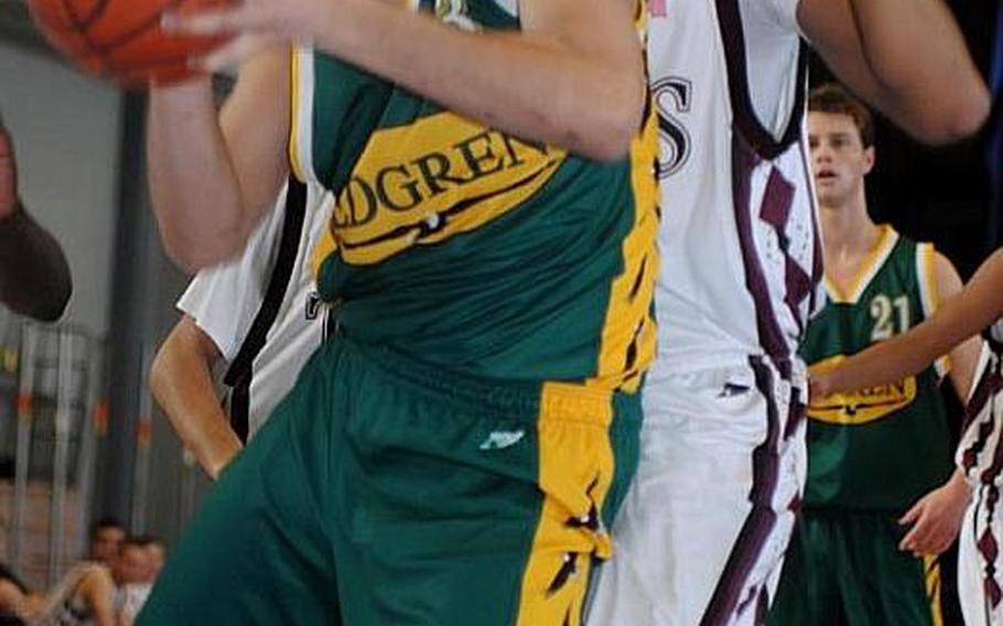 Robert D. Edgren Eagles senior captain Mert Baysal, with ball, says he trusts any of his teammates to take a shot and make a play with the game in the balance and time winding down.