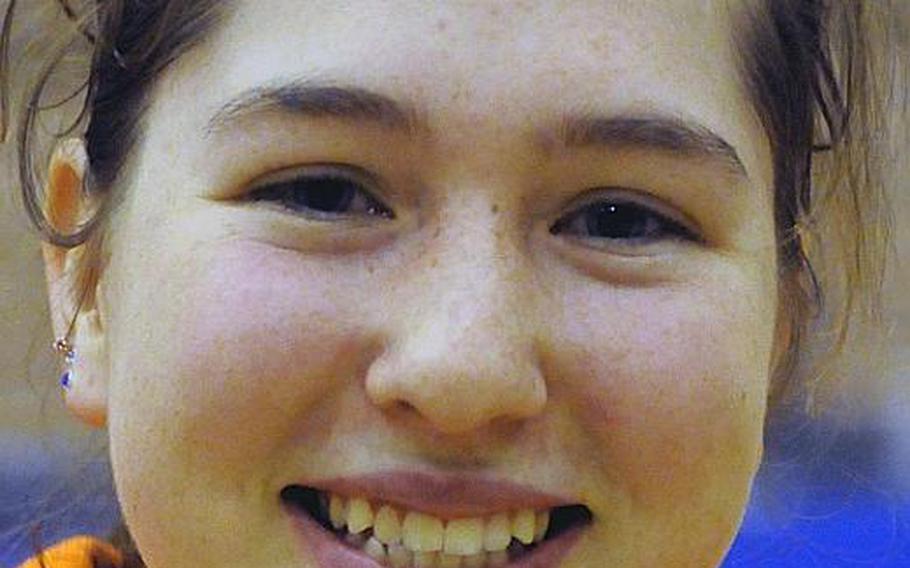 Yokota Panthers senior basketball player Julia Marrin has been named Stars and Stripes Pacific high school girls Athlete of the Week for Jan. 30-Feb. 5, 2011.