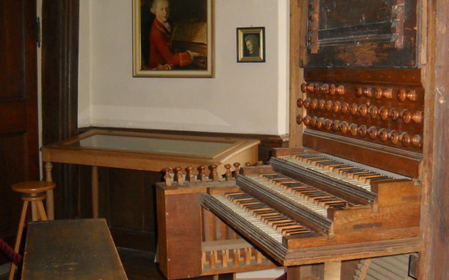 An organ once played by Wolfgang Amadeus Mozart himself is found inside St. Paul's church. Mozart visited Kirchheimbolanden at the invitation of Princess Caroline of Nassau-Weilburg in 1778, when he was around 22 years old.