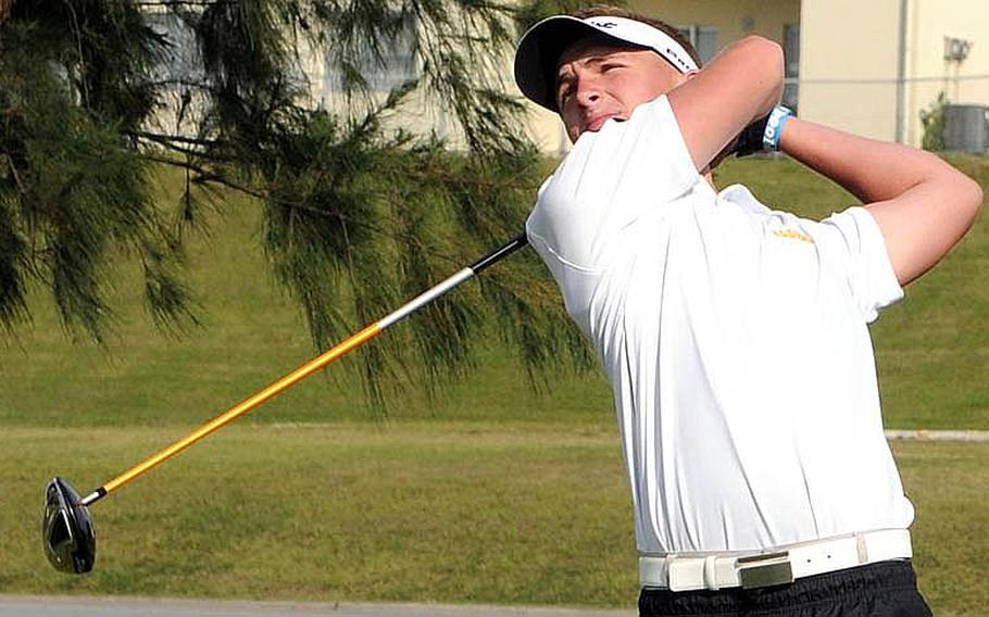 Kadena Panthers senior golfer Reid Henderson, the reigning Okinawa Activities Council island champion, signed a national letter of intent for a partial scholarship to attend NCAA Division III Maryville College of Tennessee.