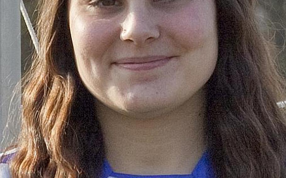 A junior at Brussels American, Alexandra McVicker scored two goals and added two assists to help her team to a 5-2 victory over Alconbury and earn honors as Stars and Stripes&#39; Athlete of the Week for April 28.