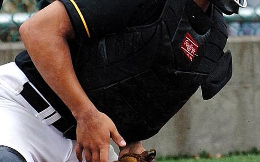 American School In Japan junior Nathan Lorentz proved just as versatile at the plate and behind the plate (team-leading .621 batting average, 36 RBIs, 4 home runs, 36 hits and 37 runs) as he was on the mound (4-1, 0.53 ERA). He helped lead the Mustangs to their first Far East High School Baseball Tournament title in school history, and earned Stars and Stripes Pacific high school baseball Player of the Year honors as a result.