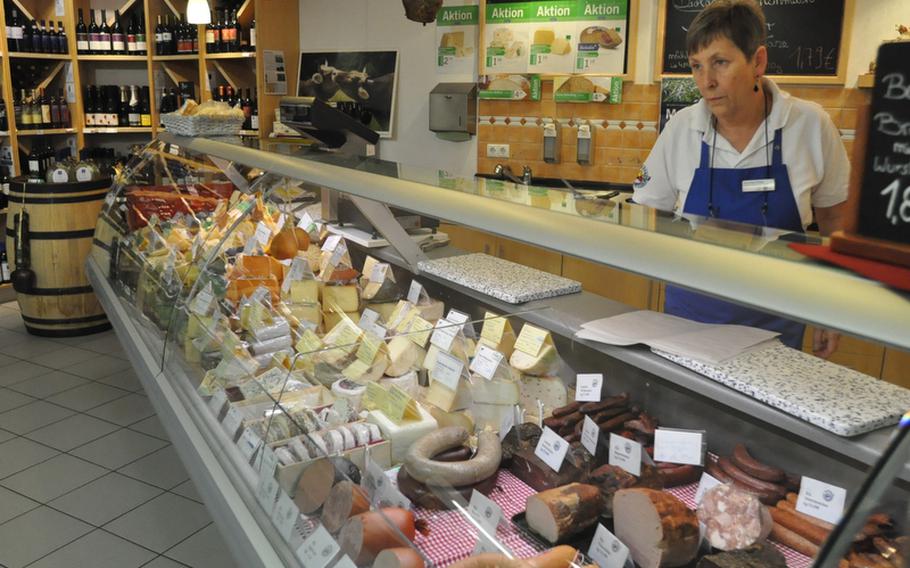 The shop near the Maria Laach Abbey sells organic meats, cheeses, fruits, jams and other foods. Several products, such as the jams, are made by the monks who live at the abbey. Other organic goods are imported from all over the world.
Seth Robbins/Stars and Stripes