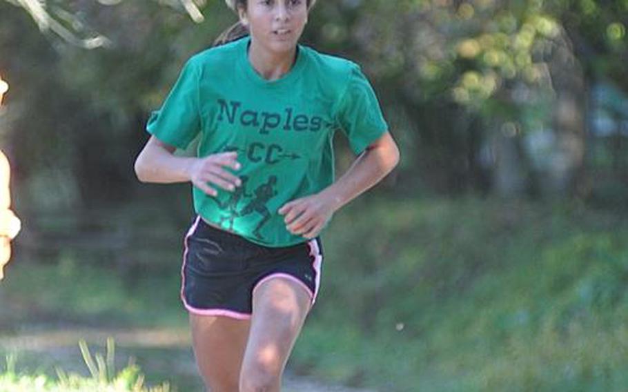 Naples 8th-grader Isabella Melendez can't score for the Wildcats until next year. But she set a course record Saturday at the Parco San Floriano course near Polcenigo, Italy, with a time of 21 minutes, 47 seconds.