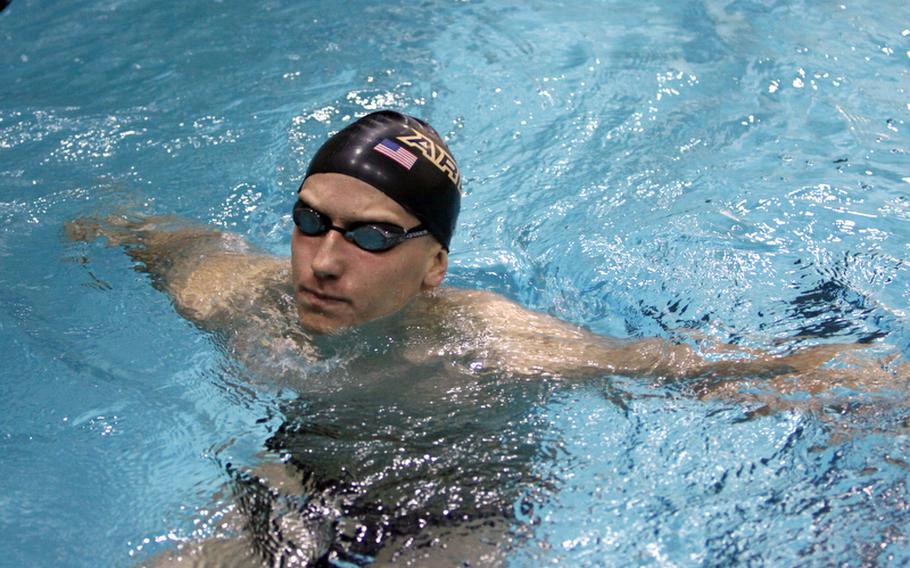 Former Stuttgart Piranhas swimmer Will Viana recently wrapped up his freshman year of swimming at the U.S. Military Academy at West Point. Viana set a school record in the 200-yard backstroke with a time of 1:49.83. He also tied a 16-year-old Army freshman record in the 200-yard butterfly, clocking in at 1:49.19.