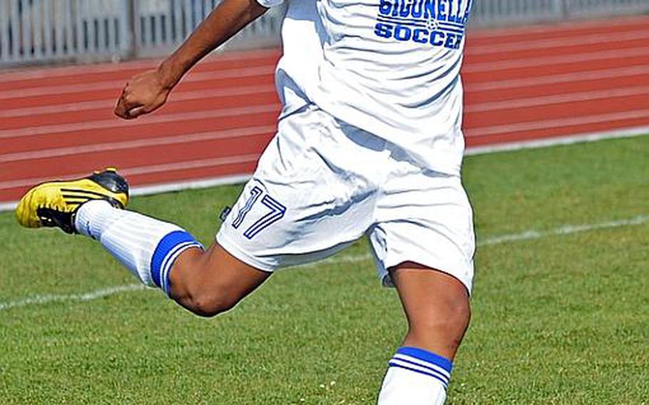 Only one of defending Division III champion Sigonella's three All-Europeans, sophomore midfielder Brian Thomas, will be returning for the Jaguars when the DODDS-Europe soccer season gets under way this weekend.