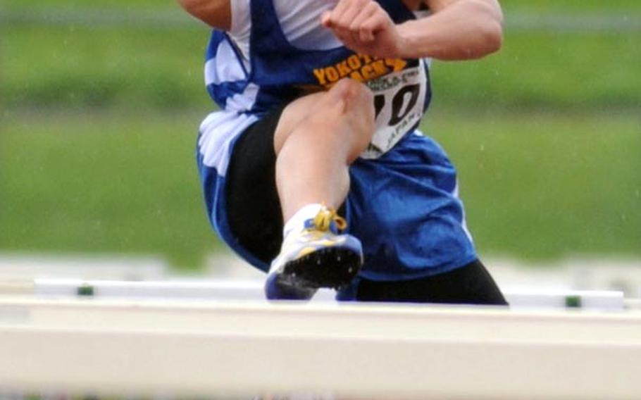Yokota's Fred Gustafsson will have the 110- and 300-meter hurdle titles in his sights at the Far East High School Track and Field Meet, which this year will be on his home Bonk Field course.