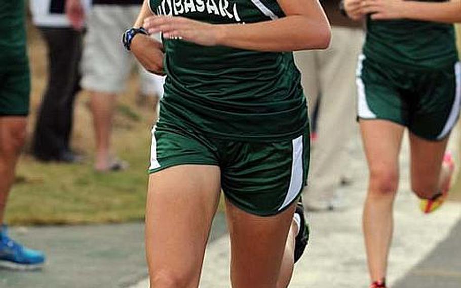 Kubasaki Dragons senior cross country runner Allie Reichenberg.