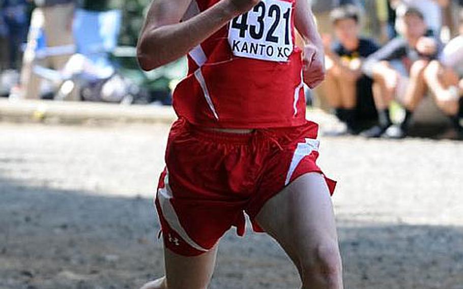 Nile C. Kinnick Red Devils senior and returning All-Far East cross country runner Robert Beard.