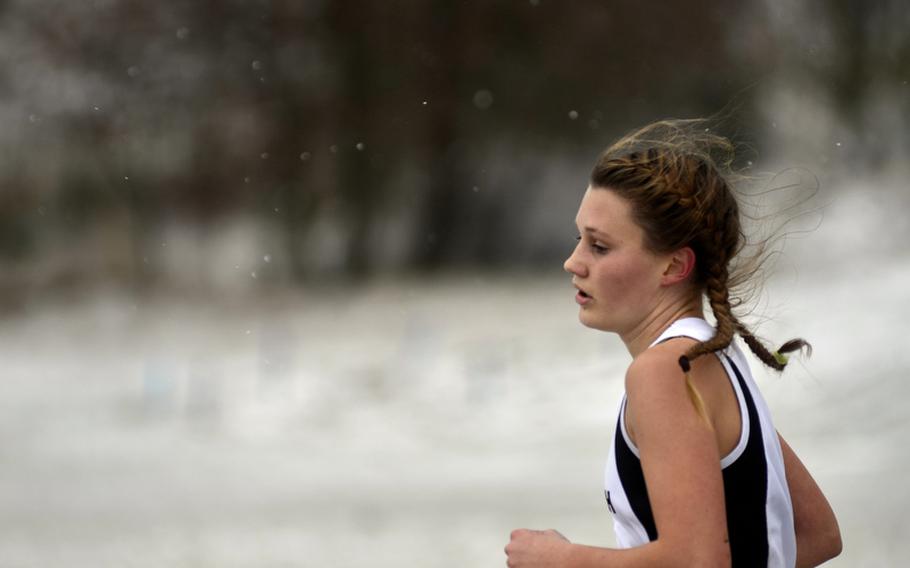 Baileigh Sessions of Patch High School has been named Stars and Stripes' girls cross country Athlete of the Year.