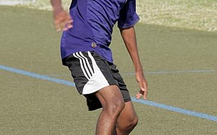 Nile C. Kinnick Red Devils junior soccer player Ali Osman didn't make the team's final cut for the 2011 Far East Division I Tournament because of grades. He did not play last season, worked on improving his grades, is now an honor-roll regular and returned to the team this season. And he made the cut of 14 for the Red Devils' Far East team this time.