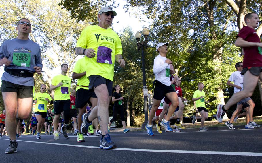 The Army 10-Miler, Oct. 20, 2013 in Arlington, Va. and Washington, D.C.