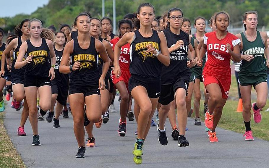 Kadena senior Wren Renquist is a returning Okinawa island champion and second in last year's Far East Division I race.