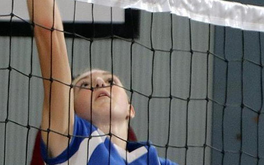 Junior Ashlyn Yevchak, a transfer from Timberline, Idaho, has averaged 7.1 kills for Yokota in its first nine matches.