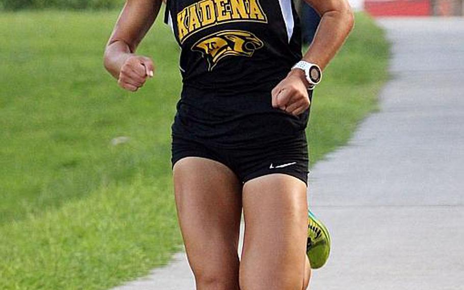 Wren Renquist's shoelace may have come undone during an Oct. 12 Okinawa cross-country race, but the senior went on to her second successive district title two weeks later.