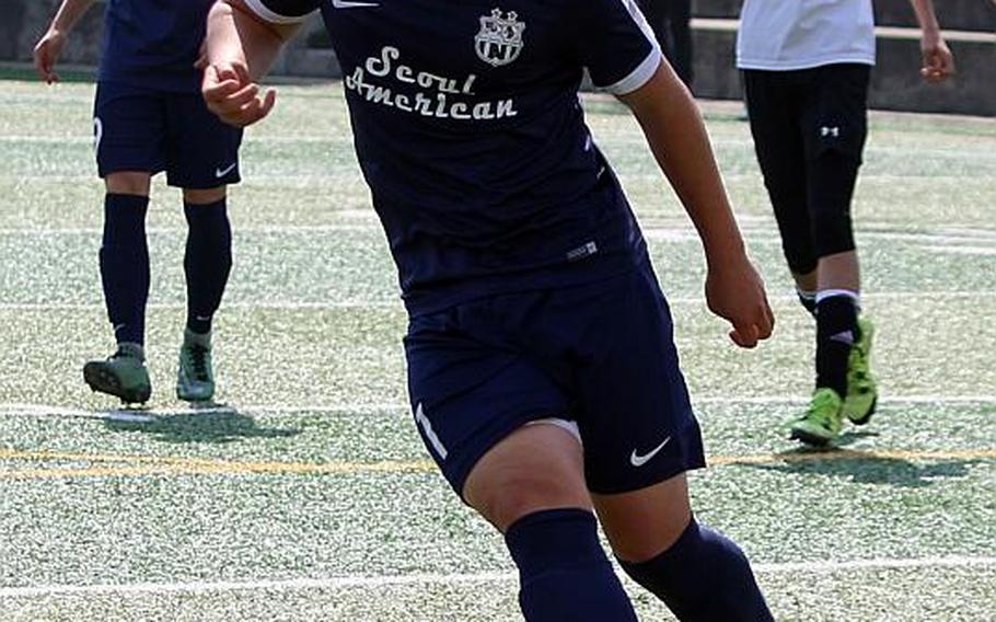 James Rivet, a freshman, scored eight goals in helping Seoul American to a third-place finish in the Korea Blue regular season and second in the league tournament.