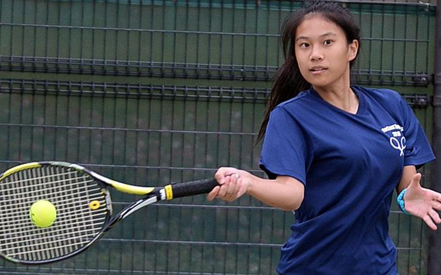 American School In Japan senior doubles player Erin Chang has been named Stars and Stripes' Pacific girls tennis Athlete of the Year.