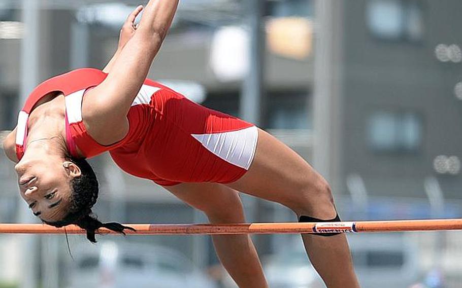 Nile C. Kinnick senior Exotica Hall plans to chase the northwest Pacific high jump mark of 1.67 meters; she reached 1.65 last spring.