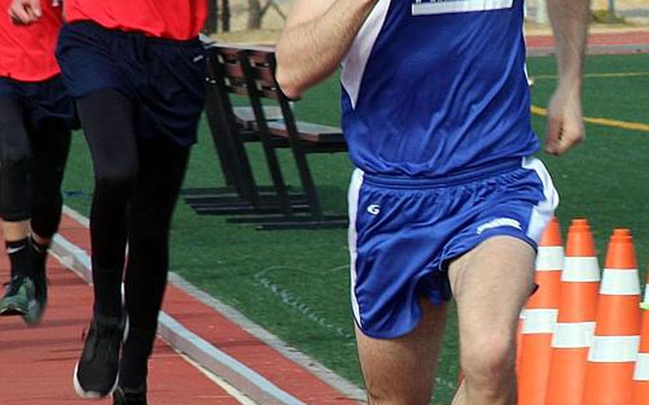 Senior Tucker Chase, the reigning Far East cross country champion, will run distance races for Seoul American.