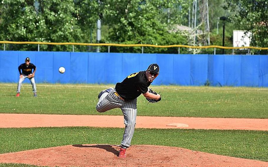 Pitcher Brian Palmer and the Vicenza Cougars play host to two distant Division I opponents this weekend. The Naples Wildcats and Kaiserslautern Raiders visit Vicenza on Friday and Saturday as the scope of DODEA-Europe???s regular season continues to expand.