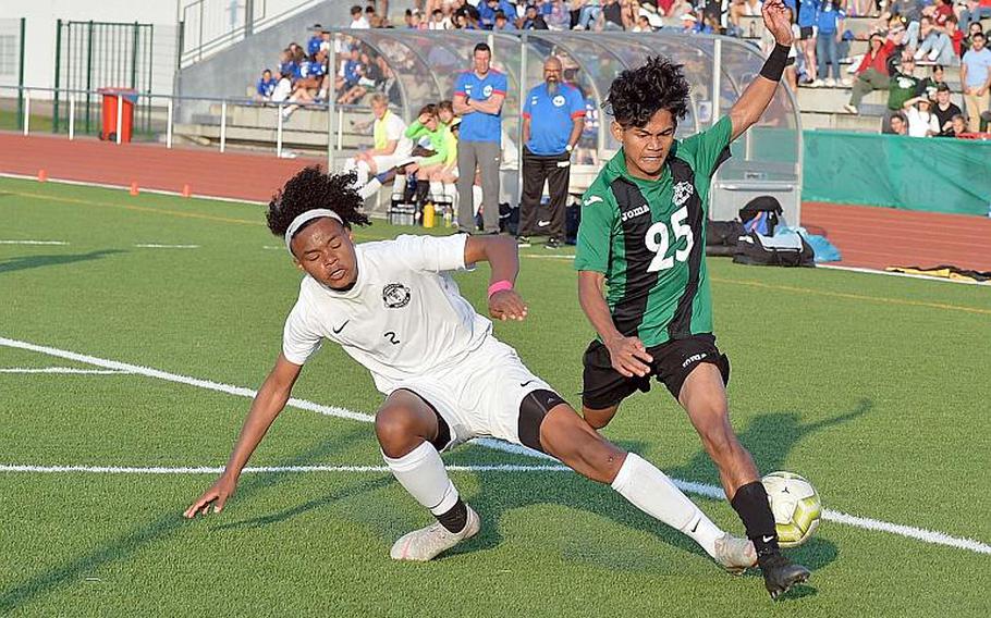 Ramstein's Jerrell Brevard and Naples' Wutthipong Khotsaeng crossed paths in the Division I boys championship game in May, but the schools won't be playing against each other any more under a realignment that starts with the next school year.