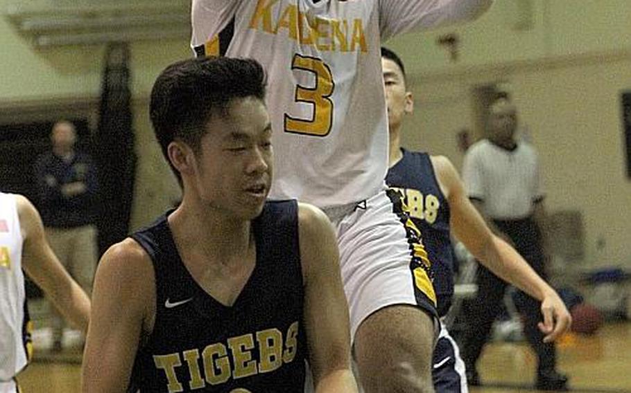 Casey Cox and Kadena won both of their games last year against Taipei American's boys basketball team. The Tigers return this weekend for the annual Taipei Basketball Exchange against the Panthers and Kubasaki.