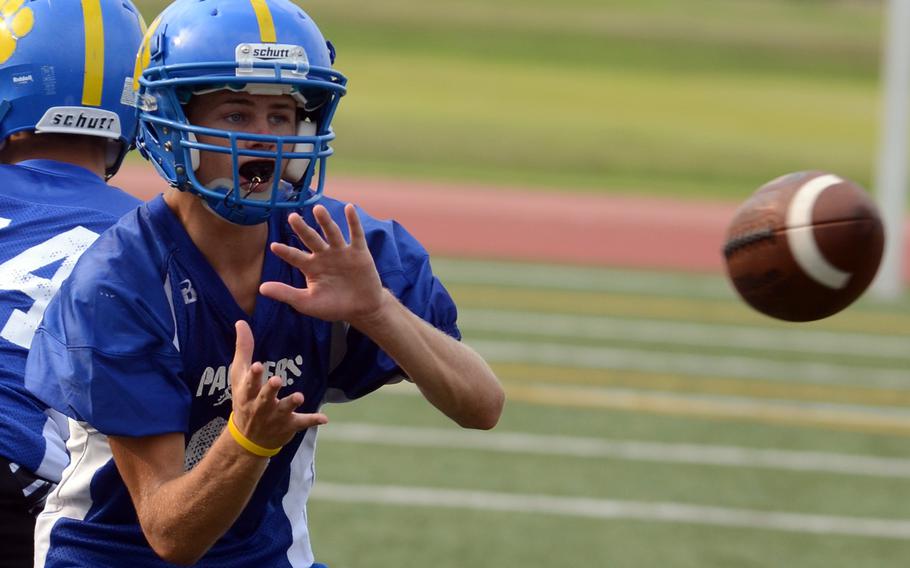 Sophomore running back and backup quarterback Nick Peterson and starter Marcus Henagan may be asked to throw more for a Yokota football team used to being successful on the ground.