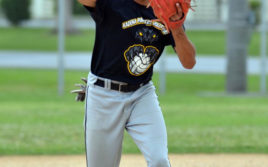 Sophomore Justin Wilson is hoping that Kadena baseball will make its fifth visit to a Far East Division I baseball tournament final -- and win it this time.