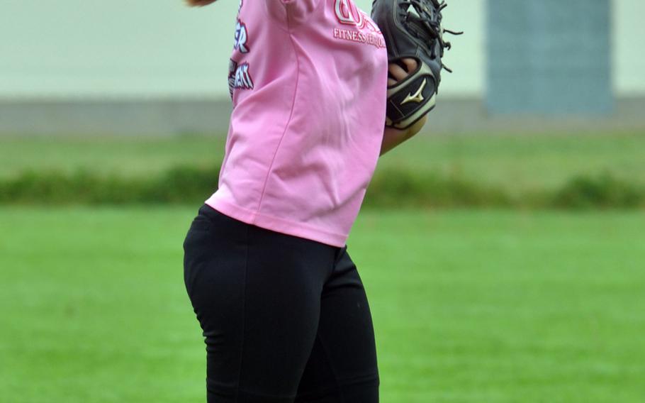 Kadena softball will try to send sophomore shortstop Macalah Danielsen out as a two-time Far East champion before she transfers this summer to Missouri.