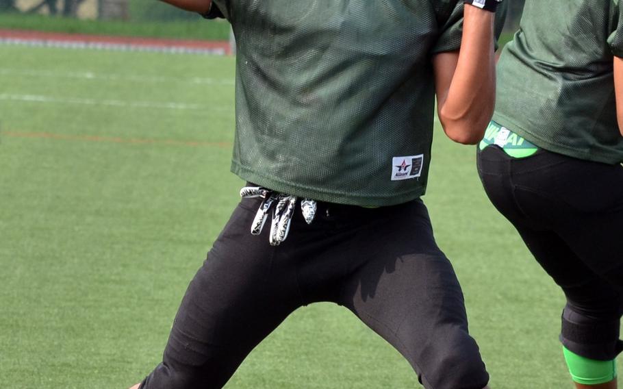 Daegu senior quarterback DeAndre Rosalie.