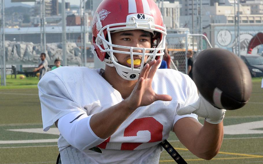Kacey Walker, a four-year Kinnick veteran and three-year quarterback starter, is hoping his final year in Red Devils uniform will mean a first-ever Far East Division I title.
