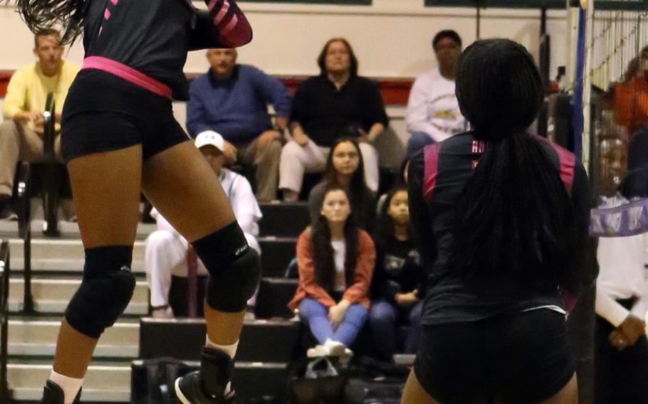 Yokota senior Britney Bailey stood tall as the Far East Division II Tournament Most Valuable Player.