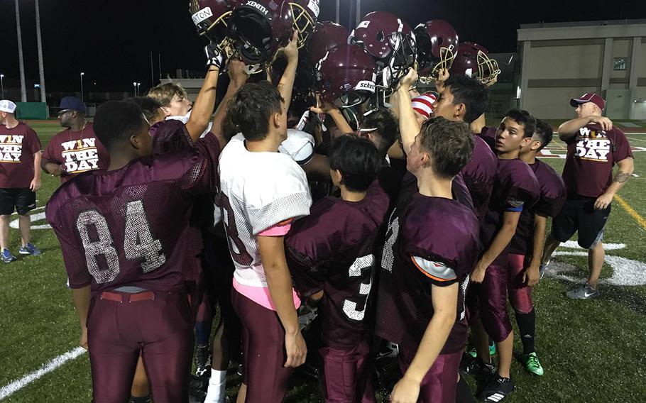 It'll be a young and small Matthew C. Perry football team that takes the field after two seasons of reaching the Far East Division II football title game.