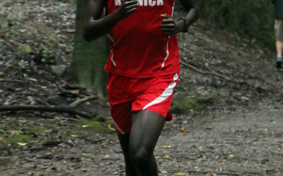 Nile C. Kinnick's Akimanzi Siibo holds the third-fastest time among Pacific boys cross-country runners, 16 minutes, 32.9 seconds.